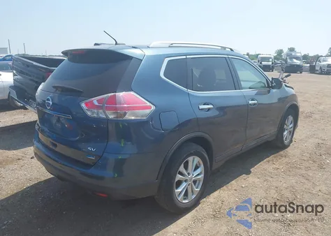 2014 Nissan Rogue Sv from USA, damaged, VIN 5N1AT2MTXEC858055